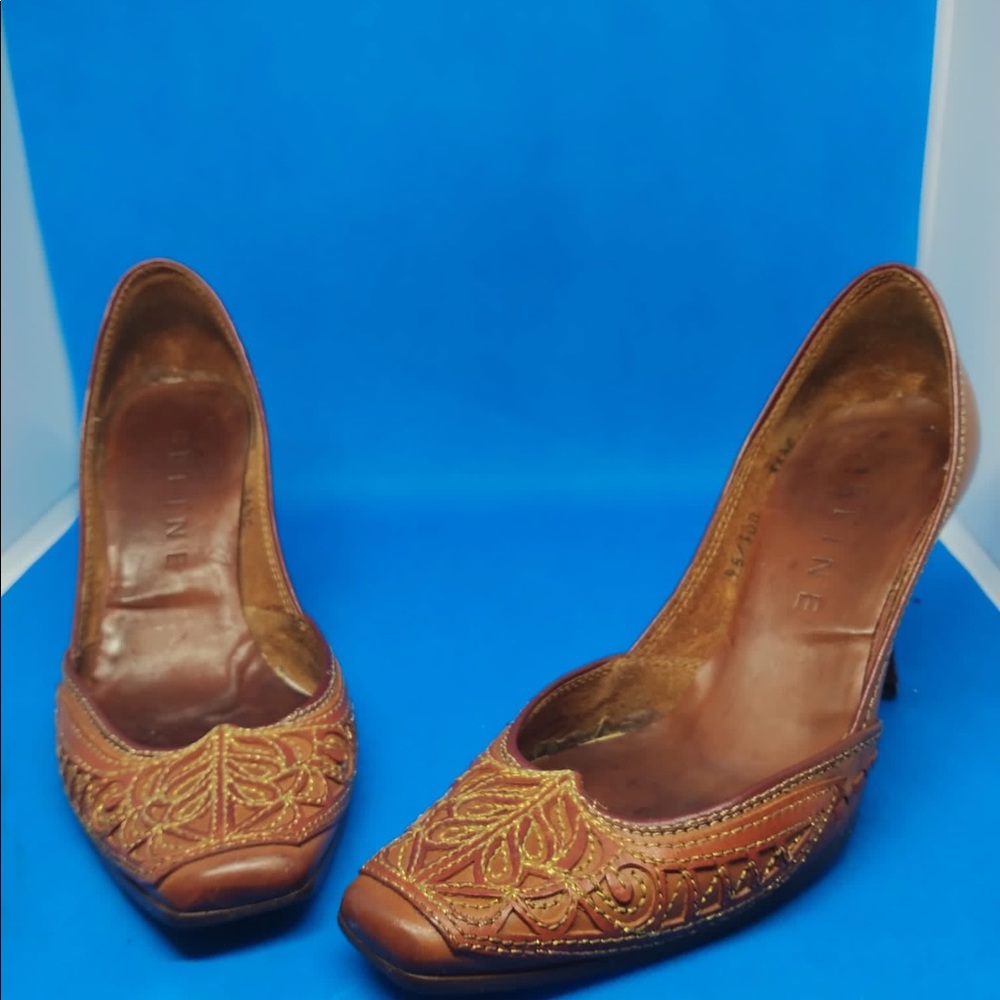 CELINE‎ Moroccan Tooled Heels